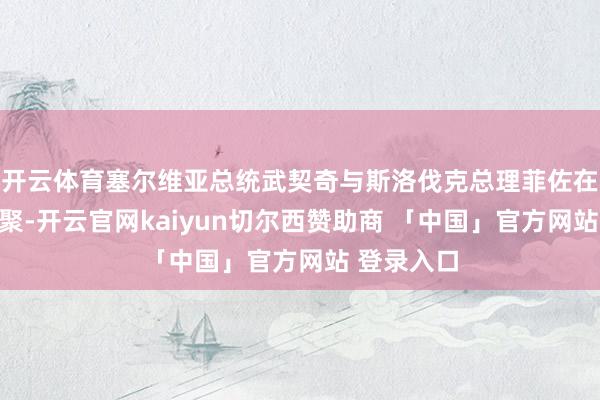 开云体育塞尔维亚总统武契奇与斯洛伐克总理菲佐在莫斯科集聚-开云官网kaiyun切尔西赞助商 「中国」官方网站 登录入口